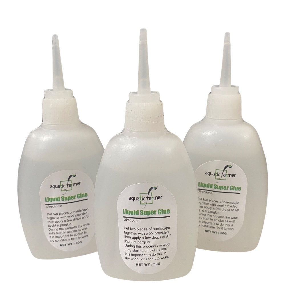 Aquatic Farmer Scaping Liquid Super glue with Contact Filler