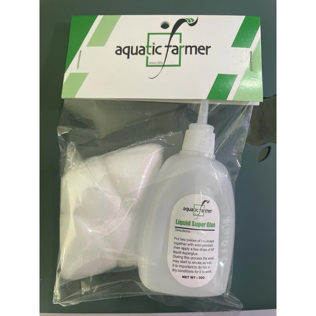 Aquatic Farmer Scaping Liquid Super glue with Contact Filler
