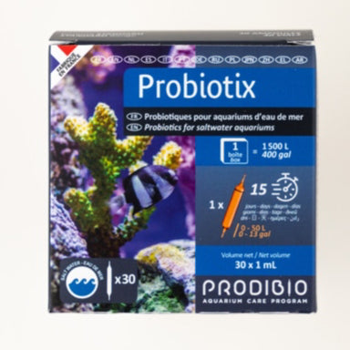 Prodibio Probiotix - Live beneficial bacteria for saltwater aquarium (No expiry date)