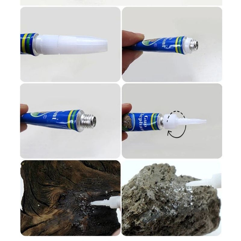 [SG READY STOCK CHEAPEST]Aquarium super glue cyanoacrylate 5g - Suitable for glueing plants and corals