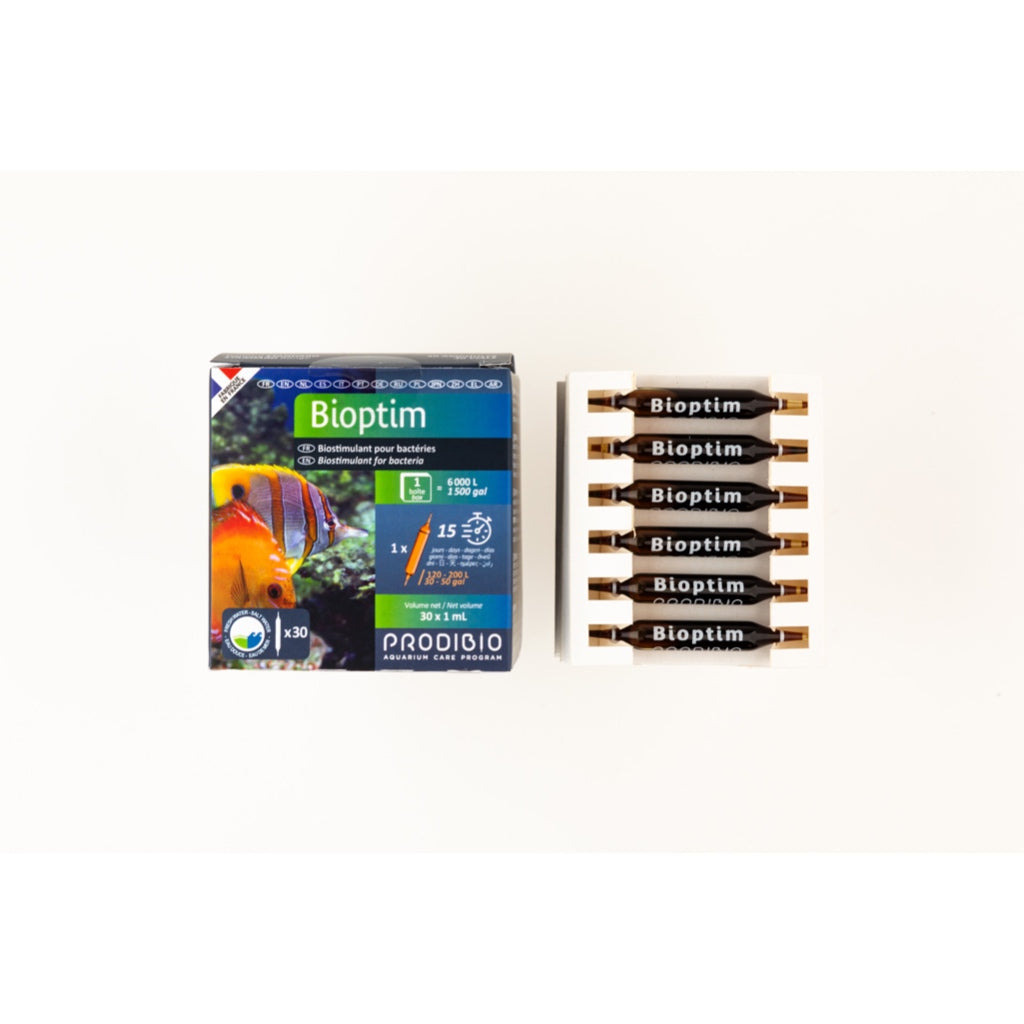 Prodibio Bioptim - Nutrient and optimisation for aquarium beneficial bacteria performance (No expiry date)