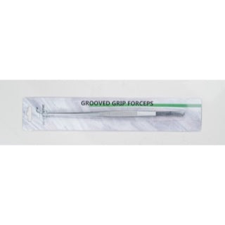 Grooved Forceps Aquascaping Tweezers by Aquatic Farmer - Stainless Steel Aquascaping Tools 2.0 (Surgical Grade)