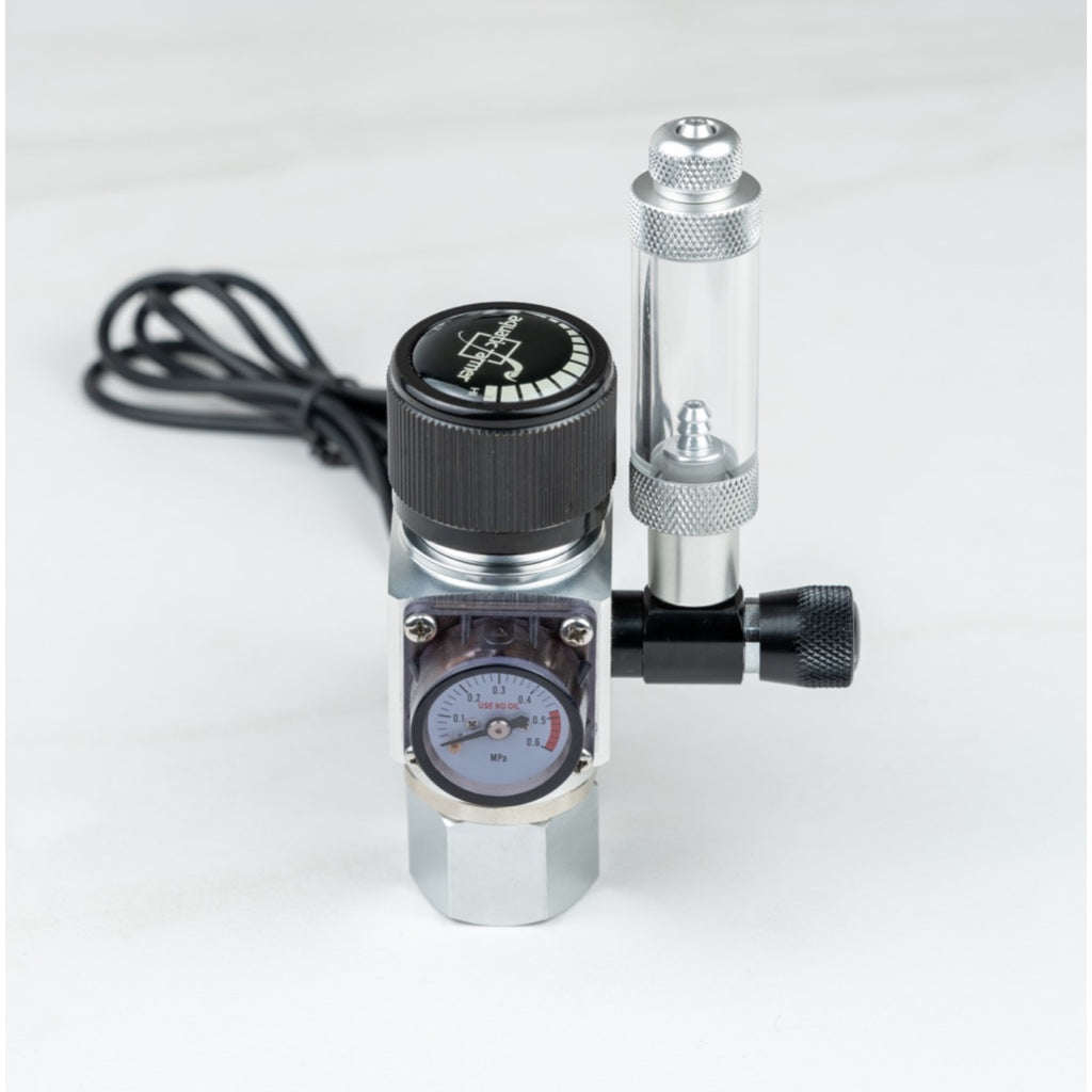 Petite CO2 regulator adjustable pressure by Aquatic Farmer
