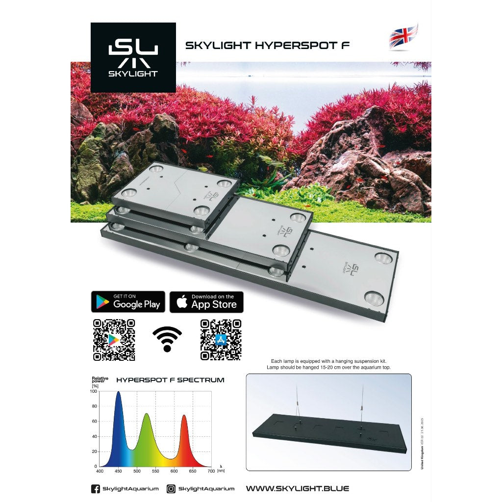 SkyLight Hyperspot F (Featured by MJAquascaping on YouTube)
