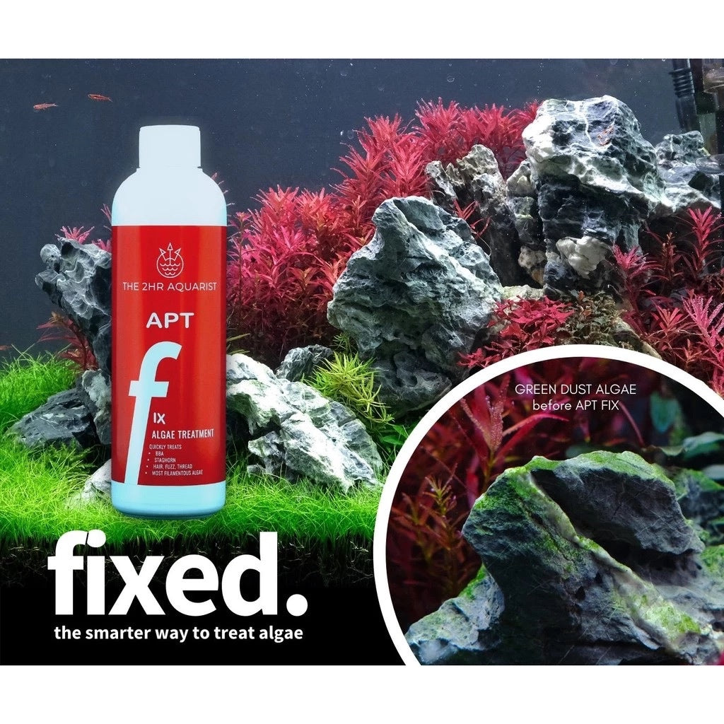 The 2HR Aquarist APT Fix Algae Treatment (100ml/200ml/300ml/500ml)