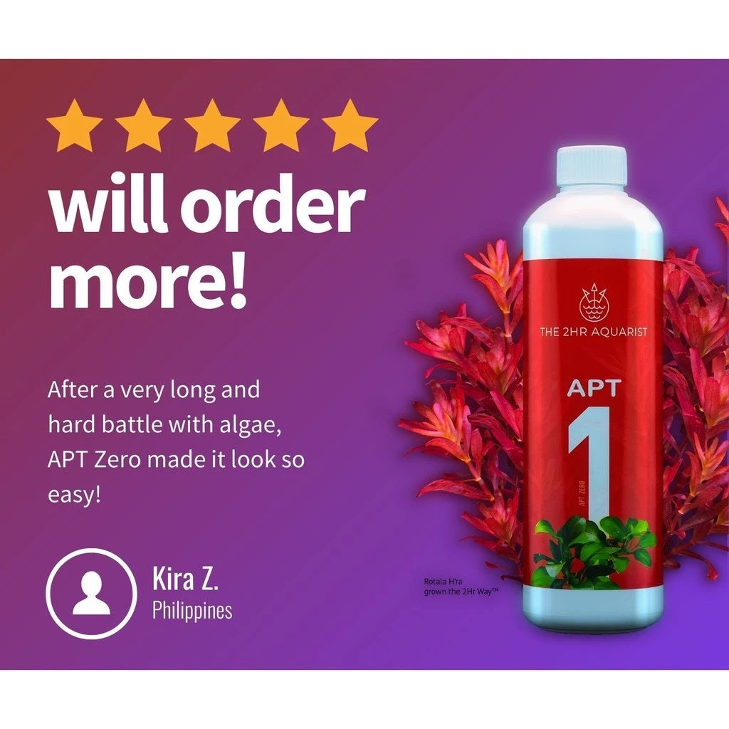 The 2HR Aquarist APT Zero (200ml/300ml/500ml/1L)