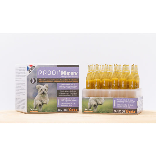 ProdiMouv 30 vials - Probiotics And Plant Extracts Against Joint And Muscle Pain